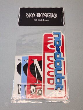 No Doubt "Big Stickers" / Set of 5 / Sphere Las Vegas Residency 2026